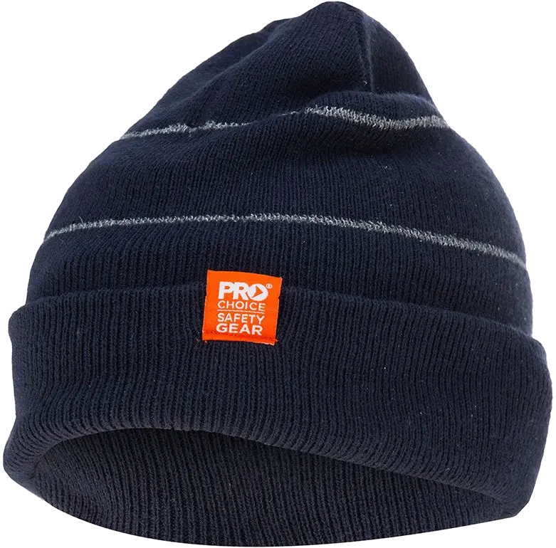 Knitted beanie available for custom embroidery