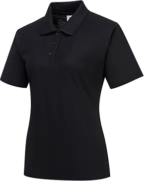Women's fitted work polo
