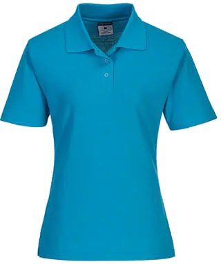 Women's work polo for team uniforms
